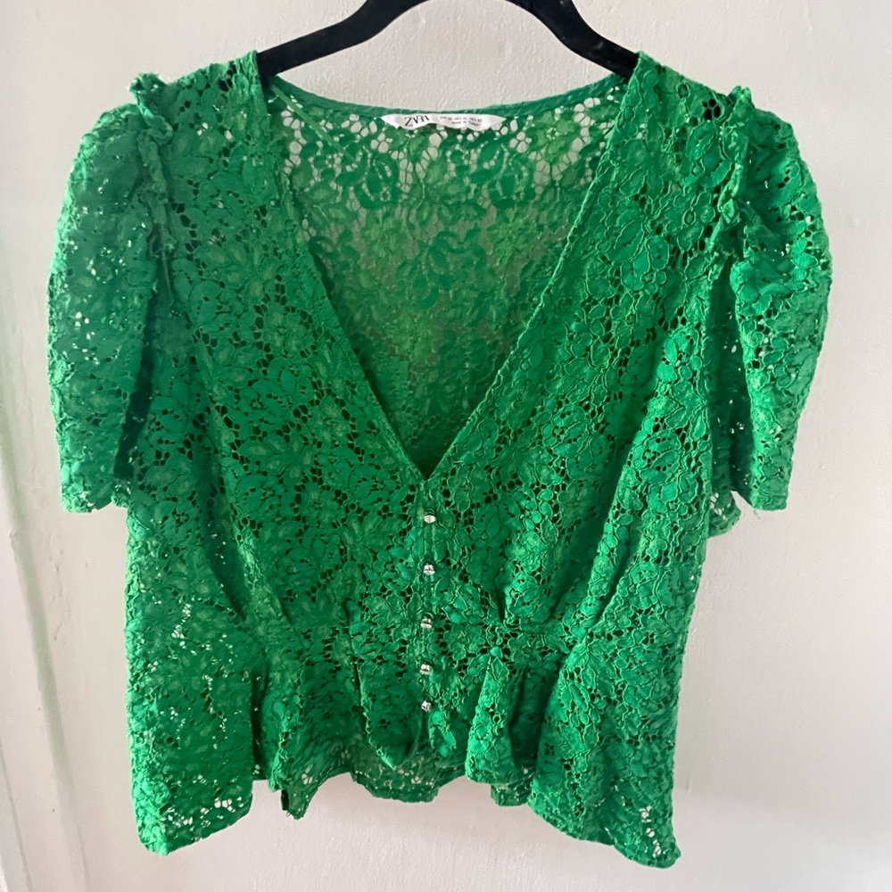 Zara Lace Top